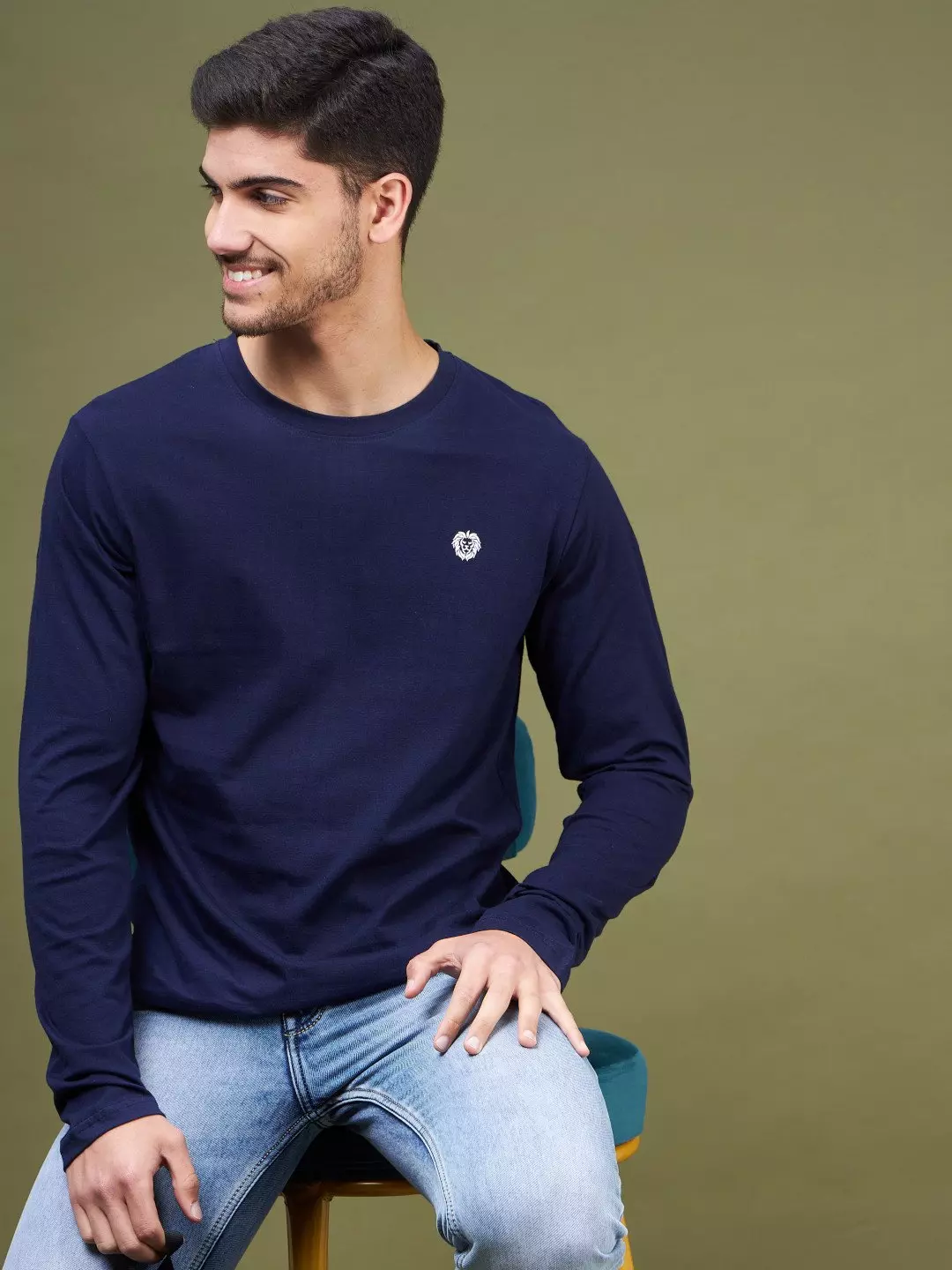 Grunt Cotton Full Sleeves T Shirt GRCORERNFS 001 Cilory