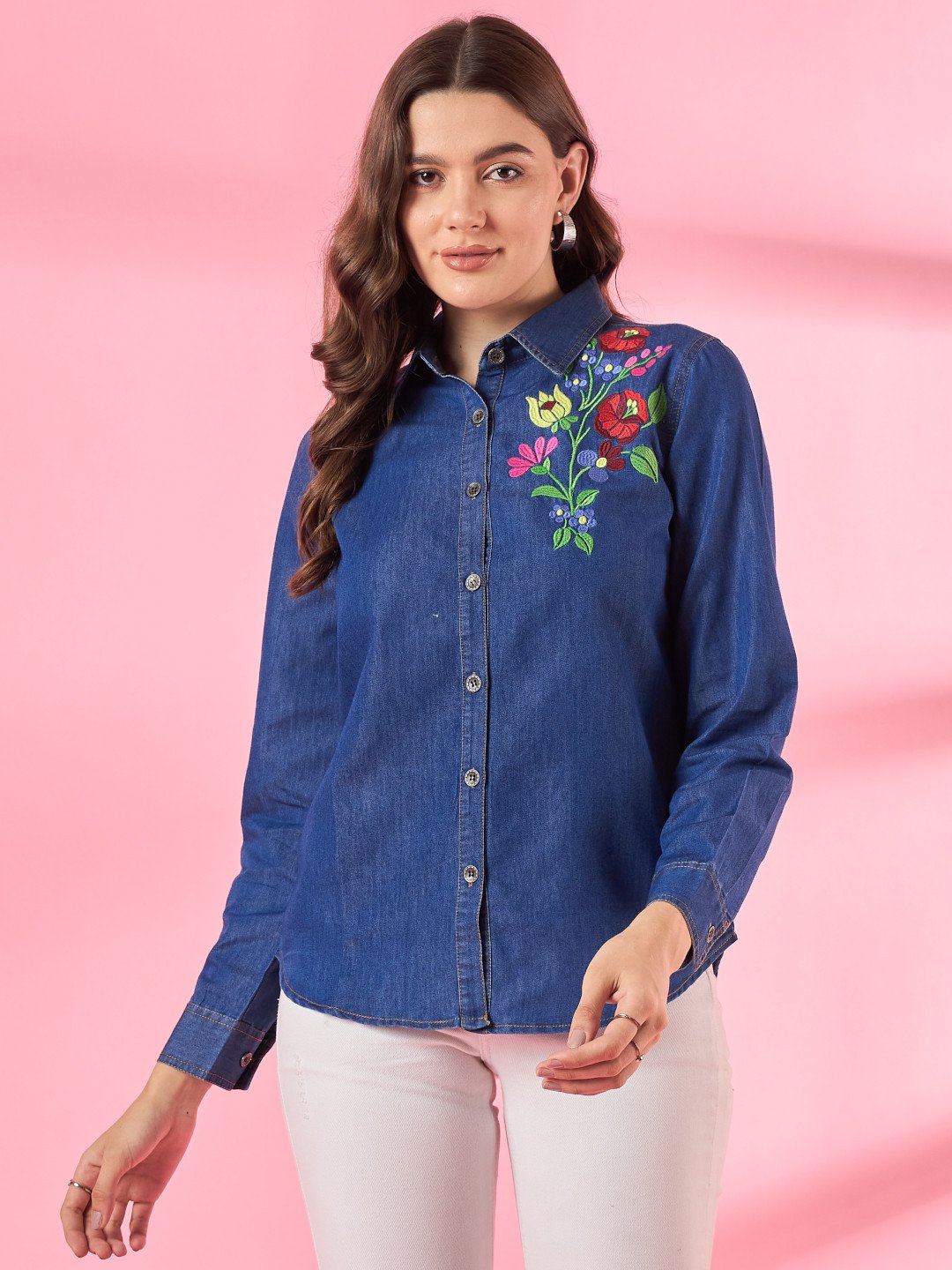 DAIRIKU Flower Cross Em Shirt 21aw - トップス